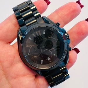 Michael Kors unisex Bradshaw watch - MK5550 - glossy Black